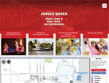 Tablet Screenshot of junglequeen.com